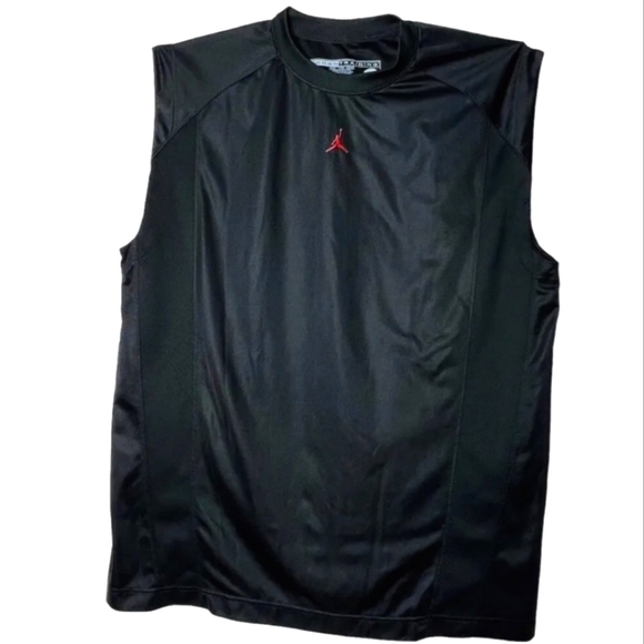 Jordan Other - 🔰 Air Jordan Training Tank Top Men's Black Jumpman Sleeveless Crew Neck T💥